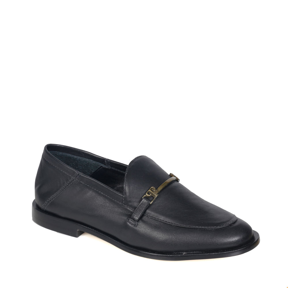 mocassim casual feminino mocassim torres preto paula torres