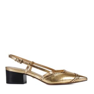 SCARPIN GIU OURO